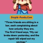 Dark humor jokes | Friends and Bad Luck | Stupid-Panda.Com