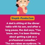 Funny dad jokes | The Problem with Dad Jokes | Stupid-Panda.Com