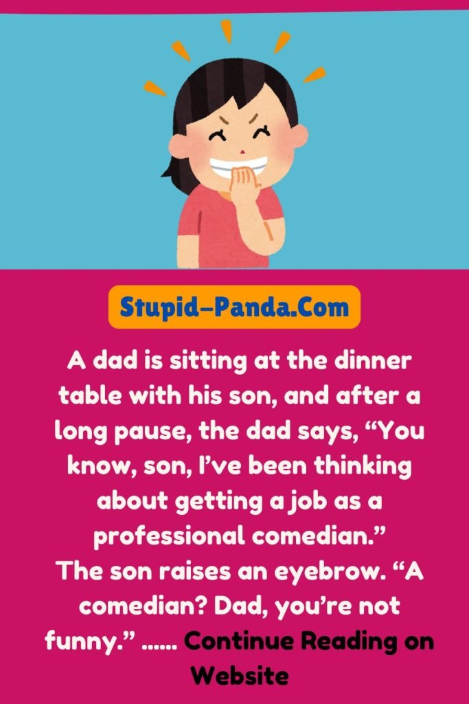 Funny dad jokes | The Problem with Dad Jokes | Stupid-Panda.Com