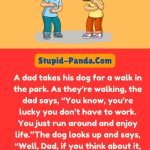 Funny dad jokes | The Overly Honest Dog | Stupid-Panda.Com