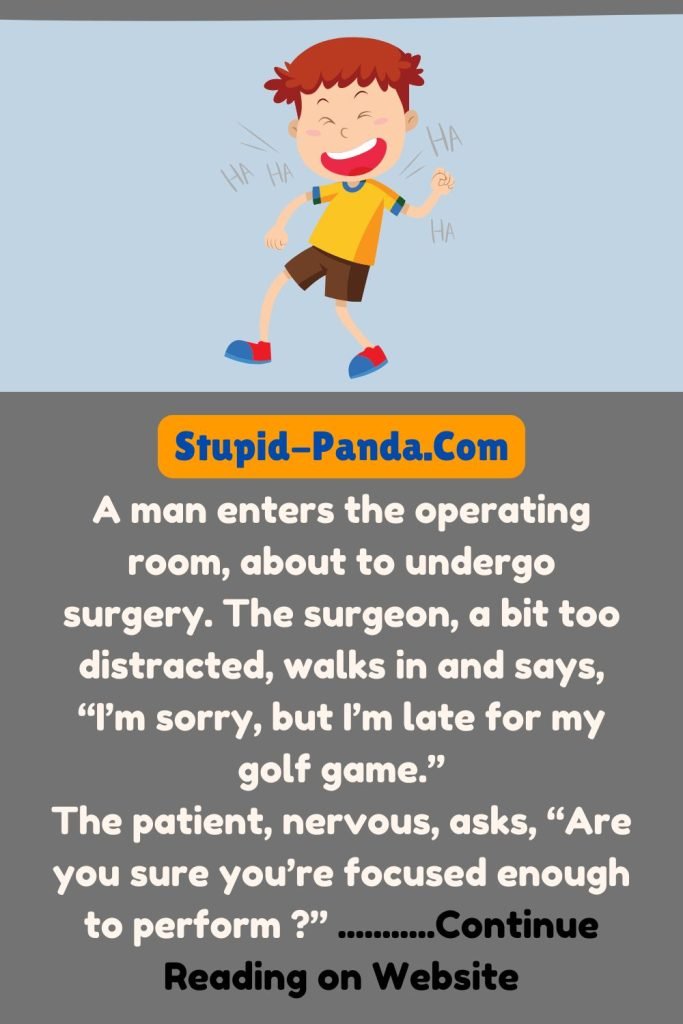 Dark Jokes | The Late Surgeon | Stupid-Panda.Com