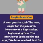 Dark Jokes | The Job Interview | Stupid-Panda.Com