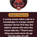 Dark Jokes | The Haunted Housekeeper | Stupid-Panda.Com