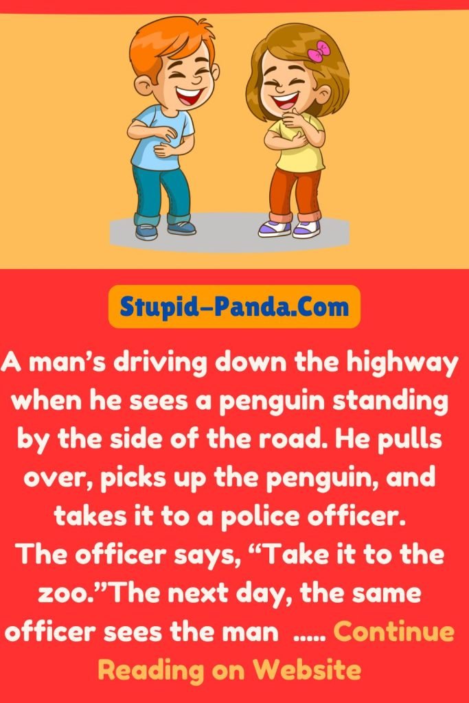 Dad Jokes | The Penguin Encounter | Stupid-Panda.Com