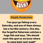 Dad Jokes | The Forgetful Fisherman | Stupid-Panda.Com