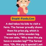 Dad Jokes | The Farmer’s Prize Pig | Stupid-Panda.Com