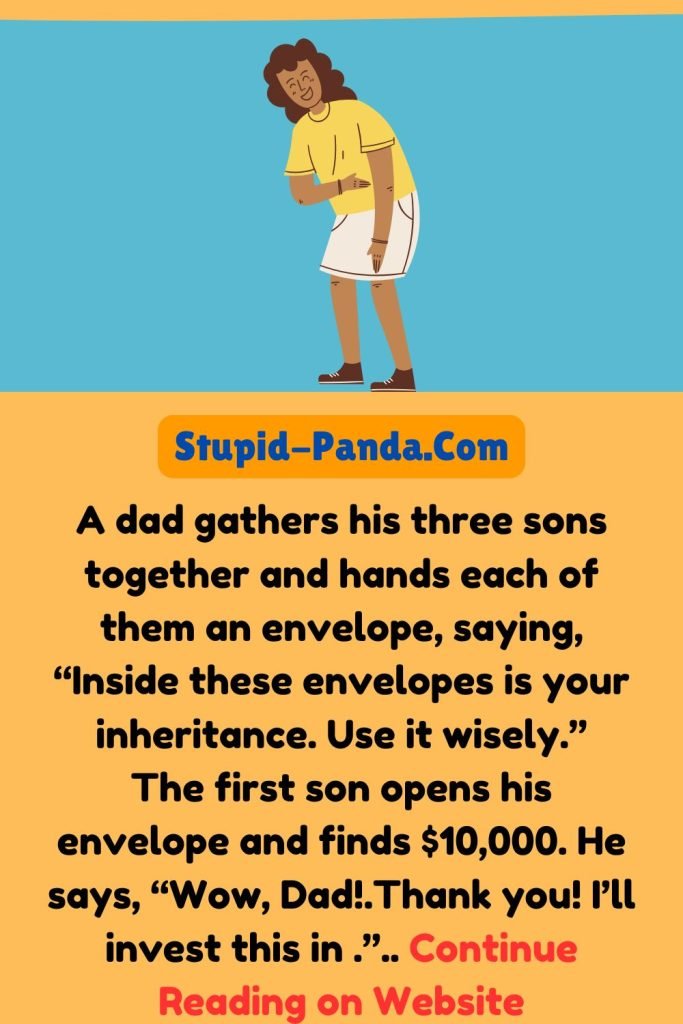 Dad Jokes | The Inheritance Letter | Stupid-Panda.Com