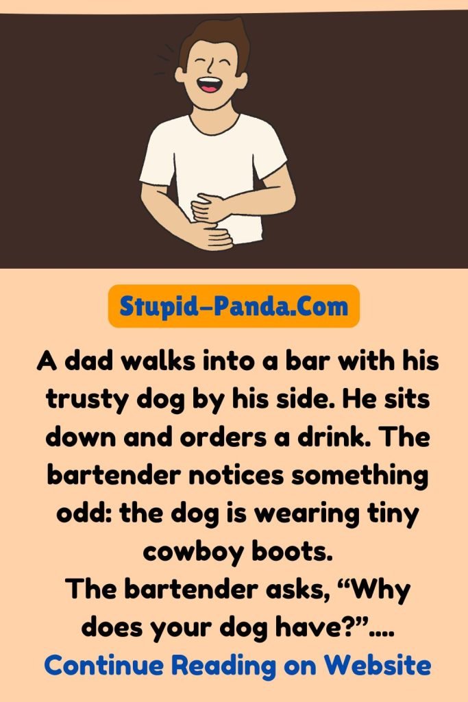 Dad Jokes | The Cowboy and the Dog | Stupid-Panda.Com