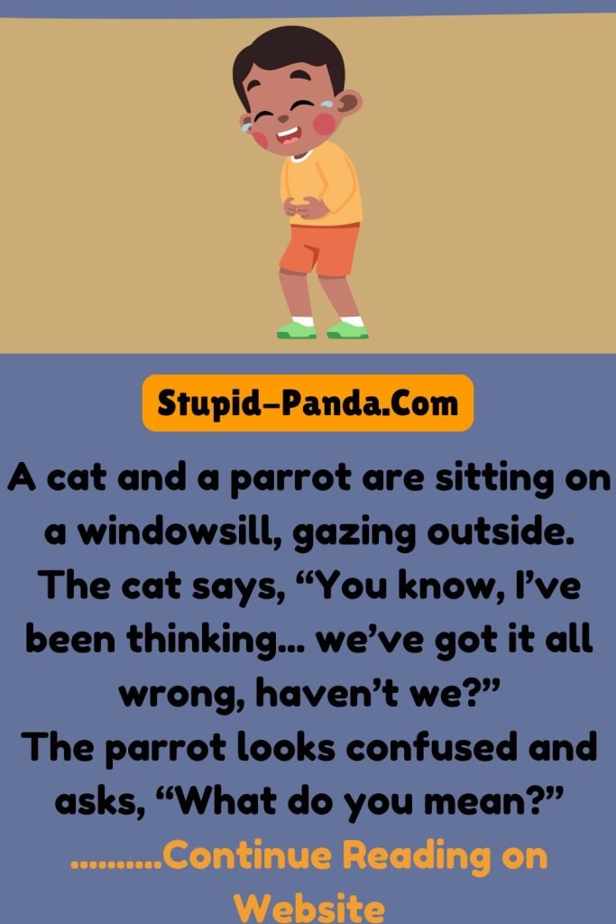 The Cat and the Parrot