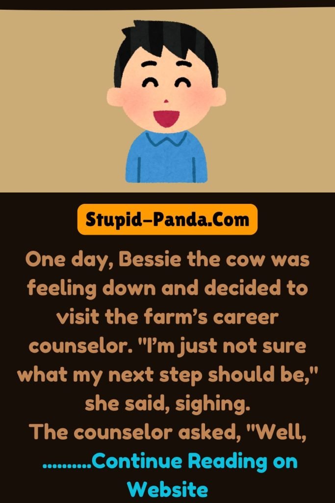 The Cow and the Career Counselor