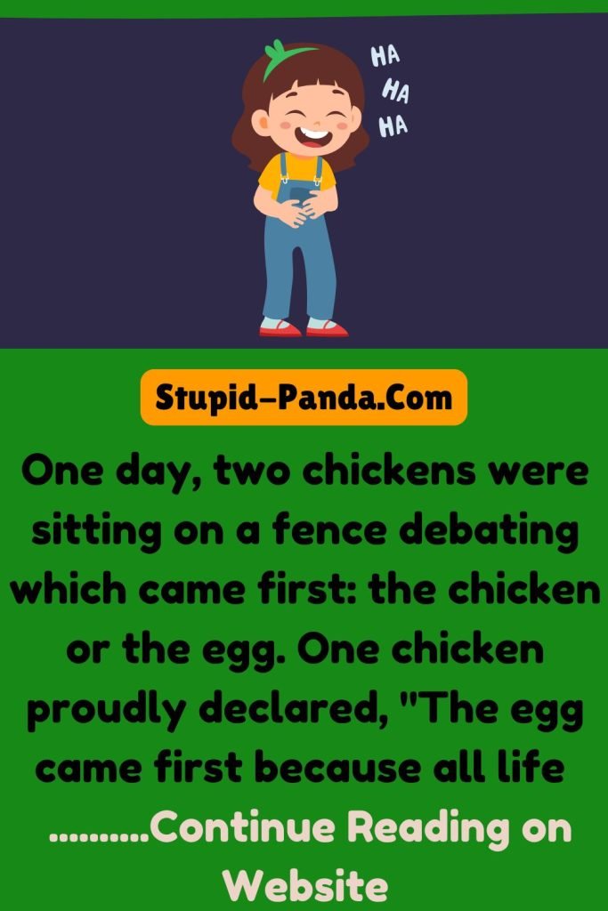 The Chicken and the Egg Debate