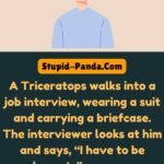 The Dinosaur’s Job Interview