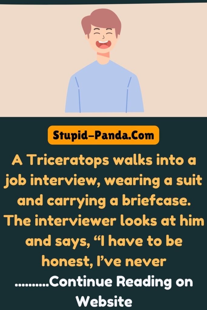 The Dinosaur’s Job Interview