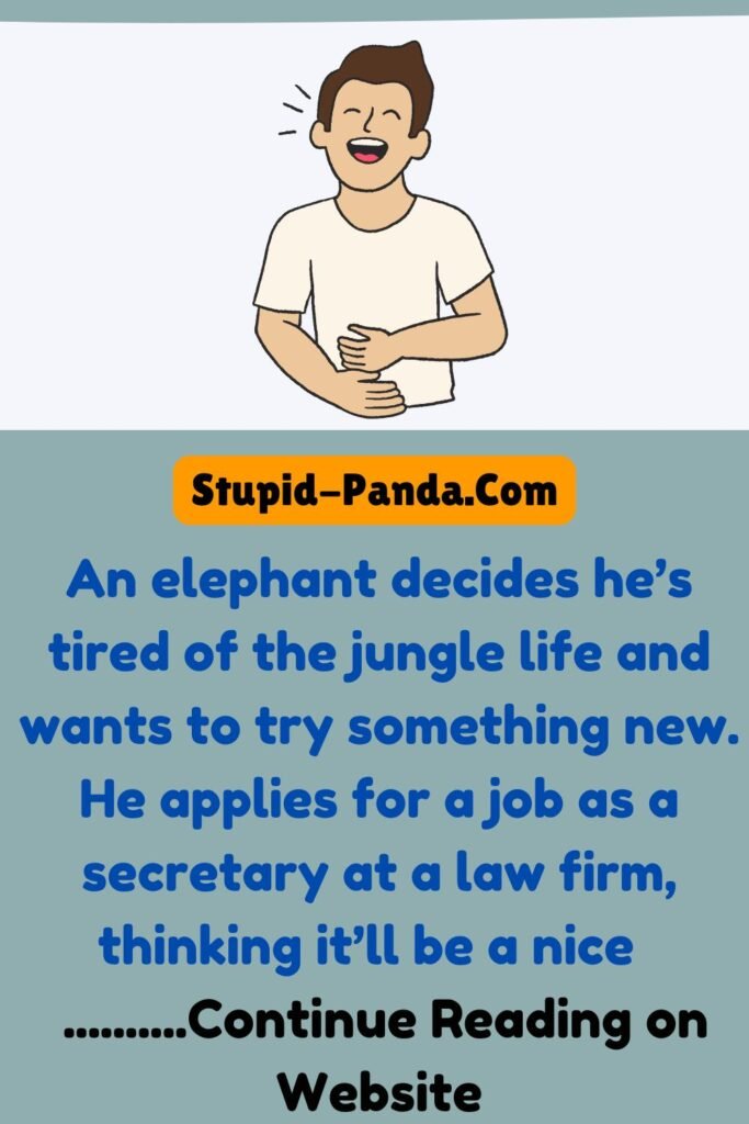 The Elephant’s New Job