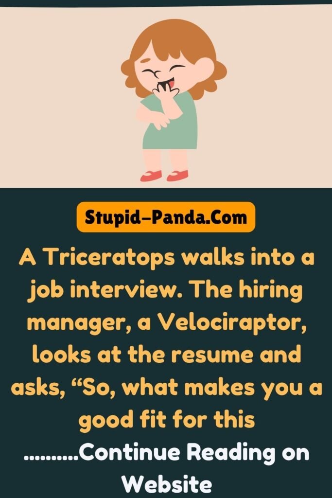 The Dinosaur Job Interview